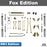 Jeep JL Wrangler 5.5" 4-Link, Bolt-On Long Arm Suspension & Lift Kit, 4-Door - Rear Control Arm Selection: DB3 Geometry Correcting Mid Arm Kit