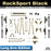 Jeep JL Wrangler 5.5" 4-Link, Bolt-On Long Arm Suspension & Lift Kit, 4-Door - Rear Control Arm Selection: DB3 Geometry Correcting Mid Arm Kit