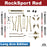 Jeep JL Wrangler 4.5" 4-Link, Bolt-On Long Arm Suspension & Lift Kit, 4-Door - Rear Control Arm Selection: Rear Bolt-On Full Long Arms