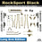 Jeep JL Wrangler 5.5" 4-Link, Bolt-On Long Arm Suspension & Lift Kit, 4-Door - Rear Control Arm Selection: DB3 Geometry Correcting Mid Arm Kit