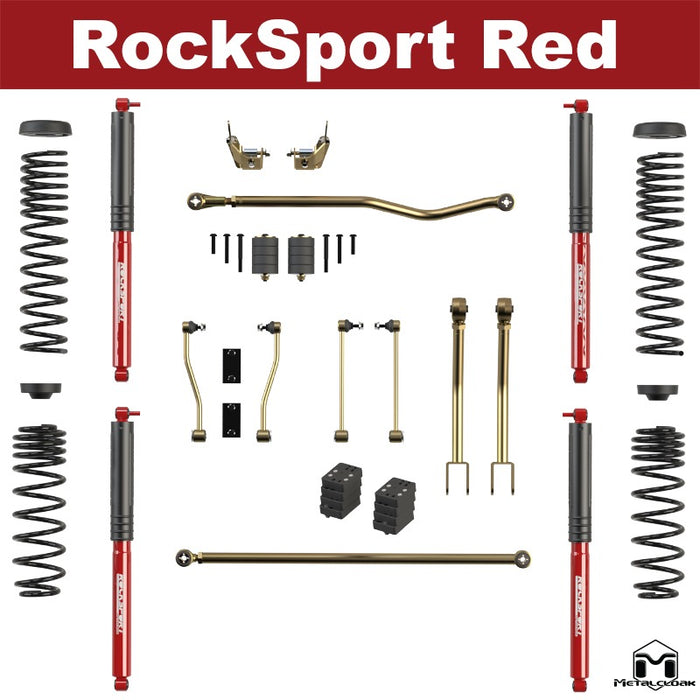 Jeep JL Wrangler 4xE 3.5" True Dual Rate Lift Kit
