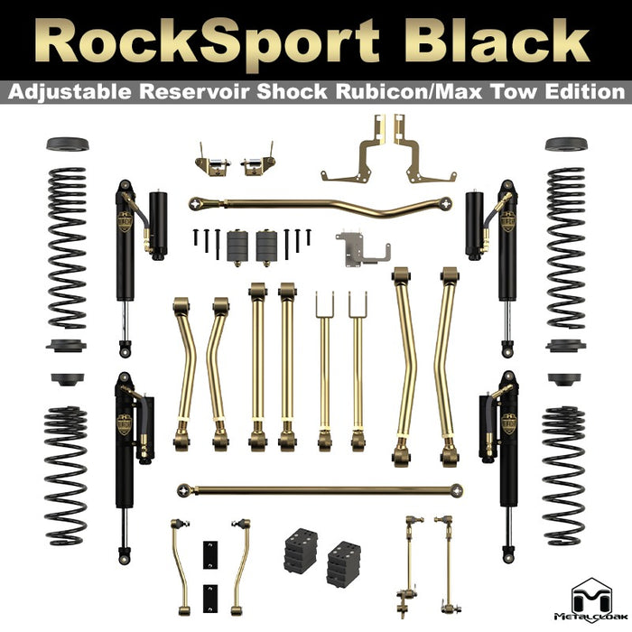 Jeep JL Wrangler 4xE 2.5" Game-Changer Suspension & Lift Kit