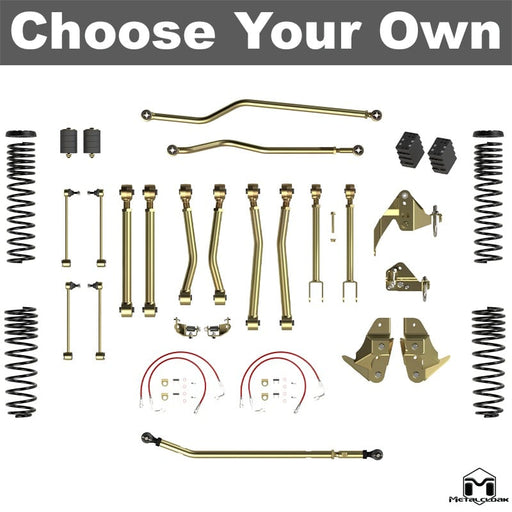 Jeep JK Wrangler 4.5" Game-Changer Suspension & Lift Kit - 4 Door Unlimited