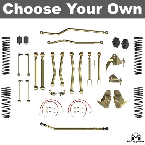 Jeep JK Wrangler 4.5" Game-Changer Suspension & Lift Kit - 2 Door