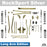 Jeep JL Wrangler 3.5" 4-Link, Bolt-On Long Arm Suspension & Lift Kit, 4-Door - Rear Control Arm Selection: Rear Bolt On Long Arms
