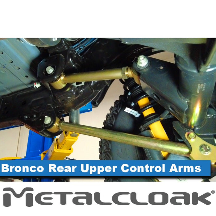 Bronco 6G 2.5"- 4" Game-Changer Suspension & Lift Kit, Durotrak A-Arms, RockSport BLACK Edition
