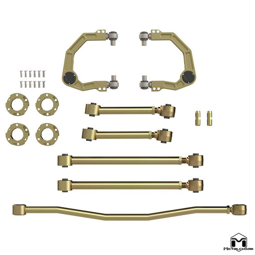 Bronco 6G 2.5" Game-Changer Suspension & Lift Kit, Billet A-Arms, No Shock Edition