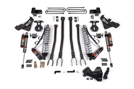 4 Inch Lift Kit w/ 4-Link | FOX 2.5 Coilover Conversion - Performance Elite | Ford F450 Super Duty (20-22) 4WD