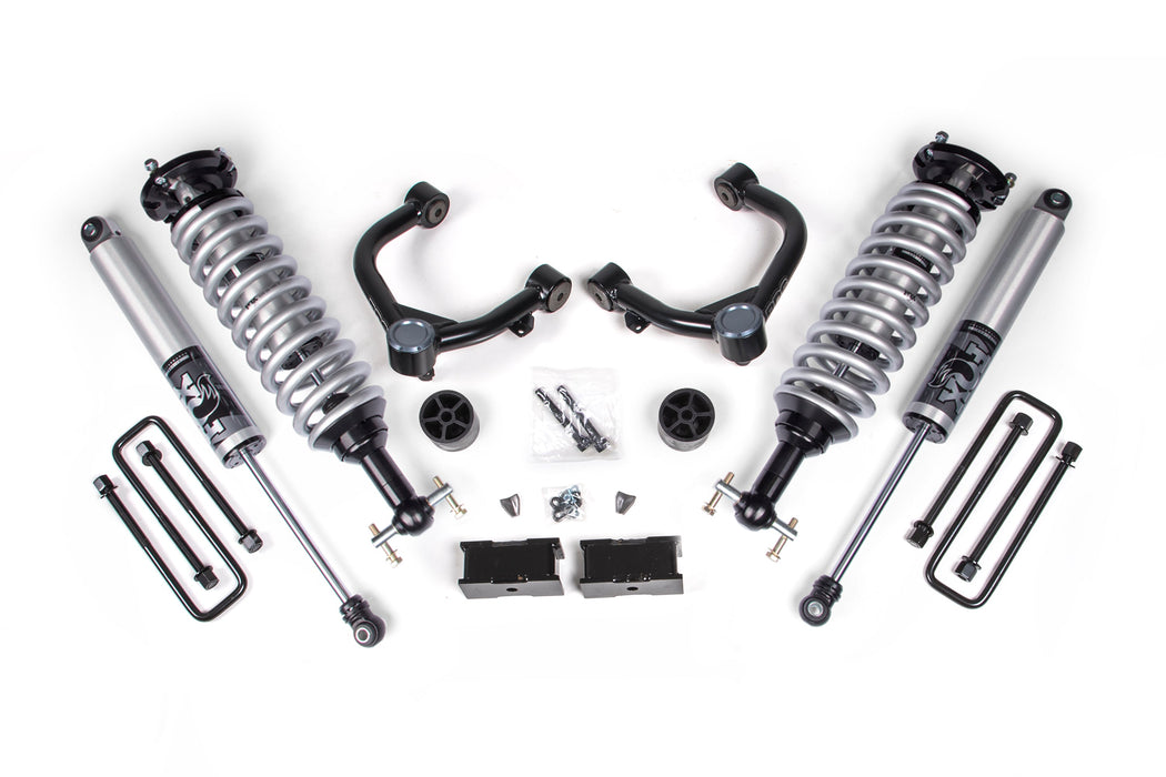 3.5 Inch Lift Kit | FOX Coil-over | Chevy Silverado or GMC Sierra 1500 (19-24) 4WD