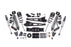 4 Inch Lift Kit w/ Radius Arm | Extended Travel | Ram 2500 (25-27) 4WD | Diesel