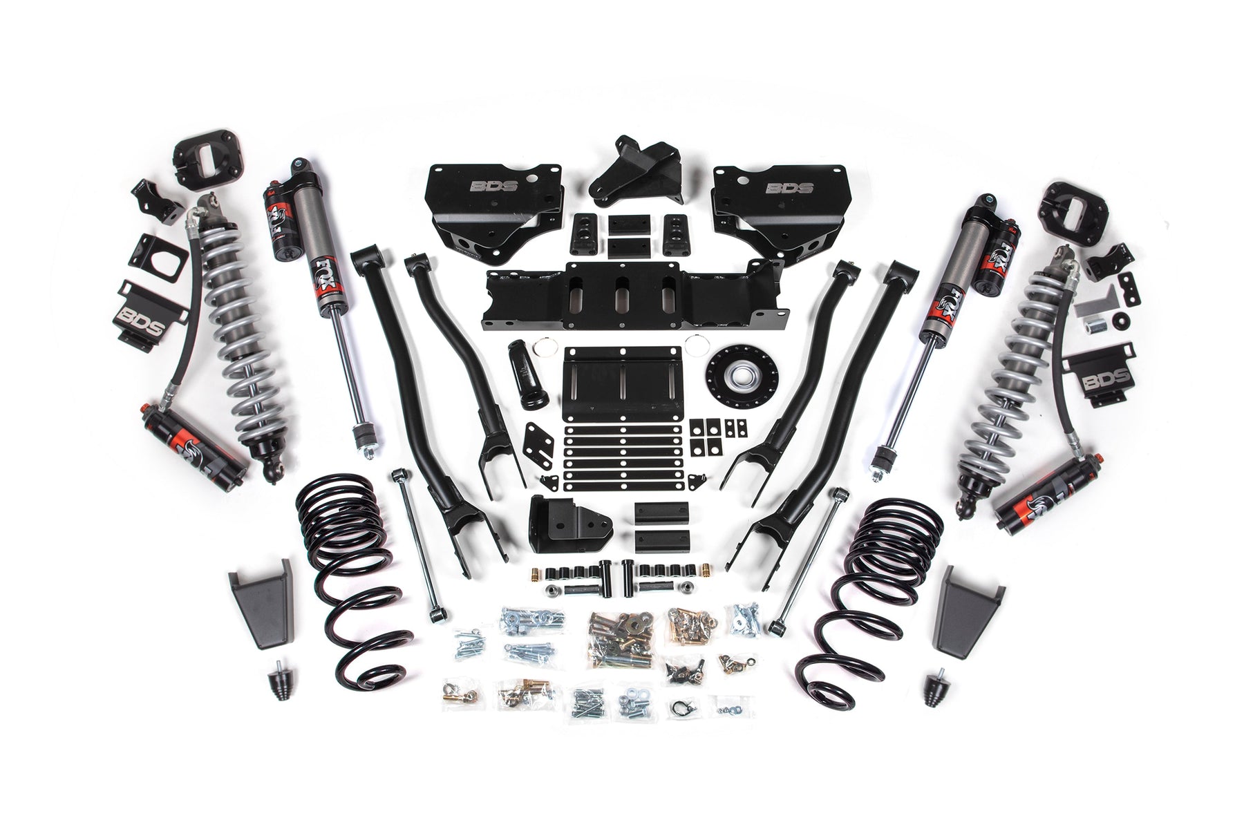 4 Inch Lift Kit w/ 4-Link | Extended Travel | Ram 2500 (25-27) 4WD | Diesel