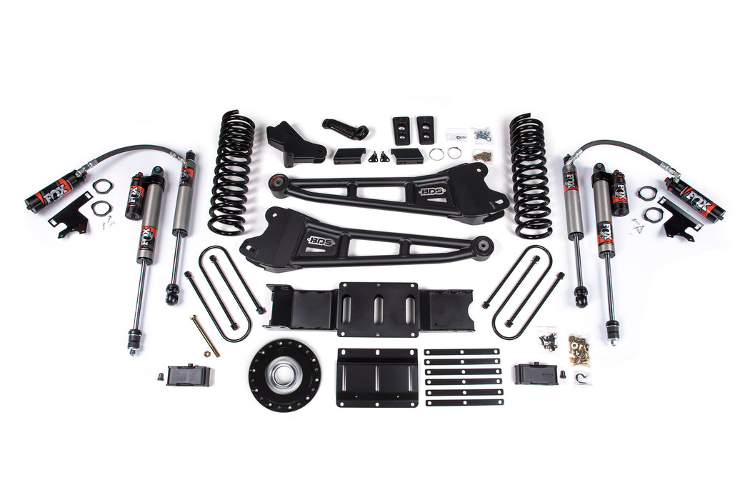 4 Inch Lift Kit w/ Radius Arm | Extended Travel | Ram 3500 (25-27) 4WD | Gas