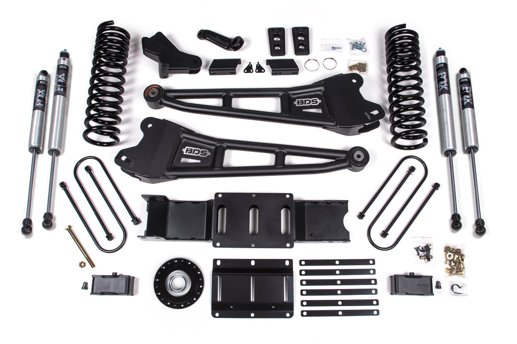 4 Inch Lift Kit w/ Radius Arm | Extended Travel | Ram 3500 (25-27) 4WD | Gas