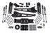 4 Inch Lift Kit w/ Radius Arm | Extended Travel | Ram 3500 (25-27) 4WD | Gas