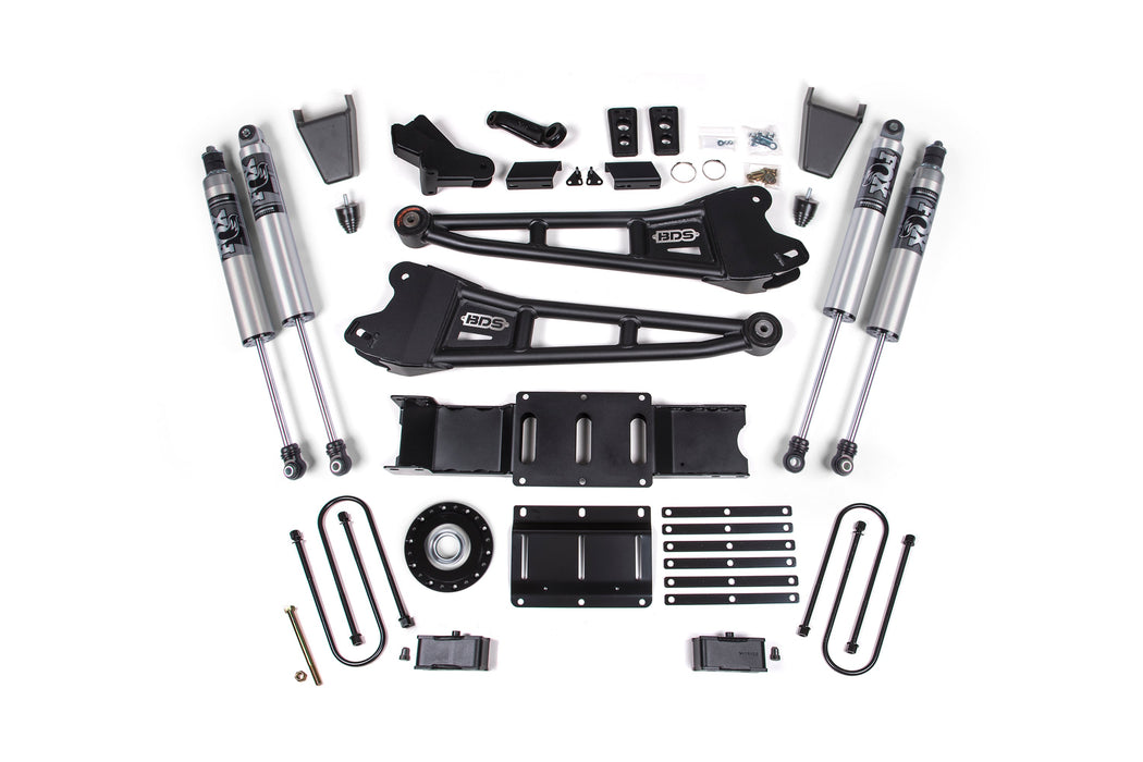4 Inch Lift Kit w/ Radius Arm | Extended Travel | Ram 3500 (25-27) 4WD | Diesel
