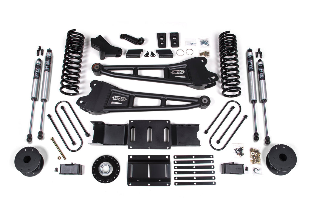 4 Inch Lift Kit w/ Radius Arm | Extended Travel | Ram 3500 (25-27) 4WD | Gas