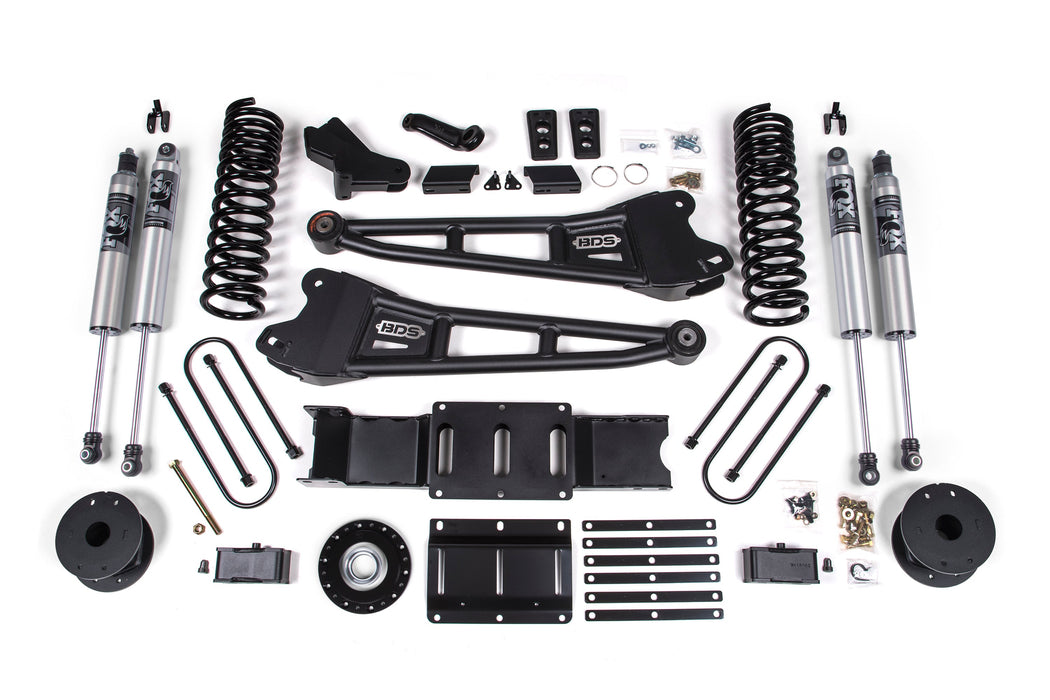 4 Inch Lift Kit w/ Radius Arm | Extended Travel | Ram 3500 (25-27) 4WD | Diesel