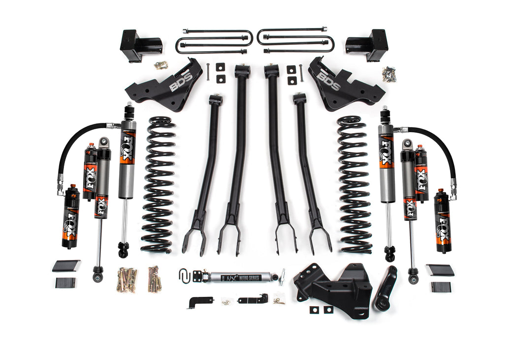 5 Inch Lift Kit w/ 4-Link | Ford F250/F350 Super Duty (23-27) 4WD | Gas
