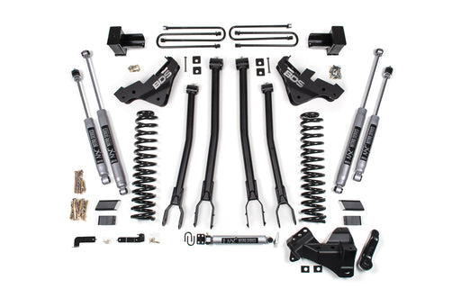 5 Inch Lift Kit w/ 4-Link | Ford F250/F350 Super Duty (23-27) 4WD | Gas