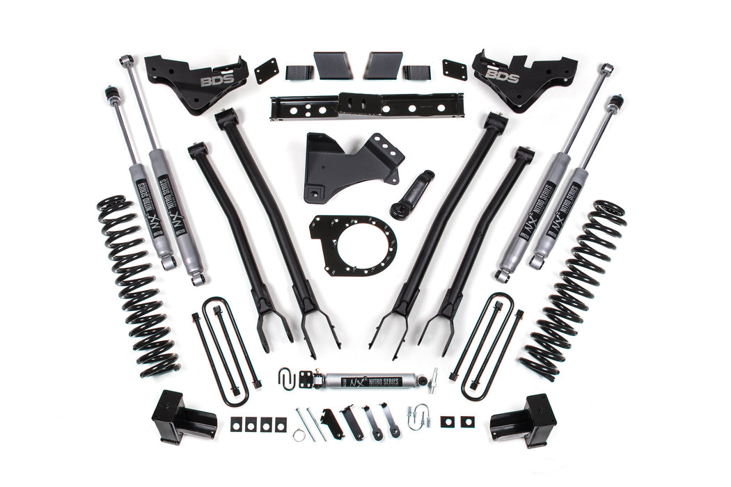 7 Inch Lift Kit w/ 4-Link | Ford F250/F350 Super Duty (23-27) 4WD | Diesel