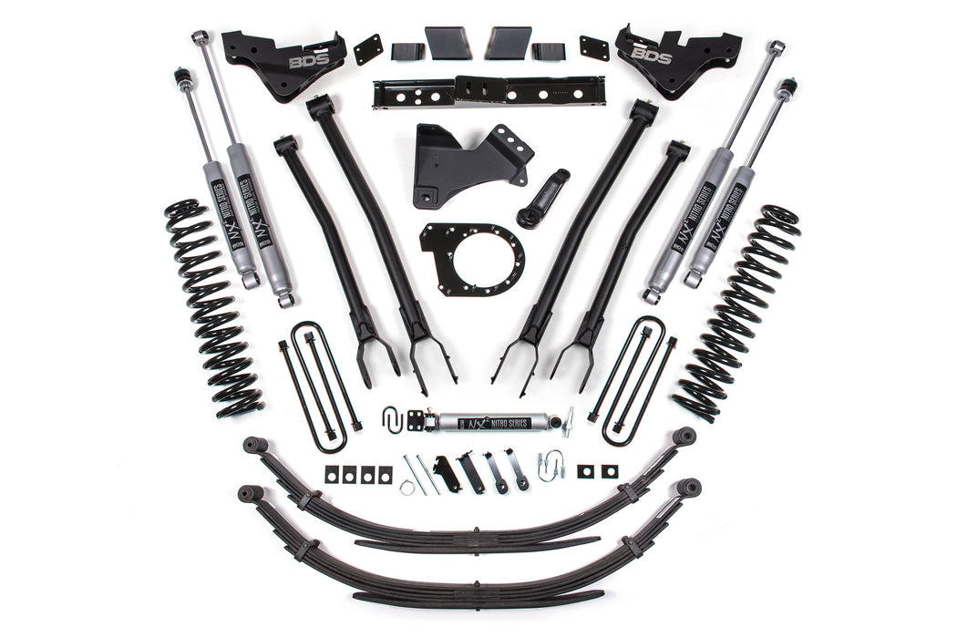7 Inch Lift Kit w/ 4-Link | Ford F250/F350 Super Duty (23-27) 4WD | Diesel