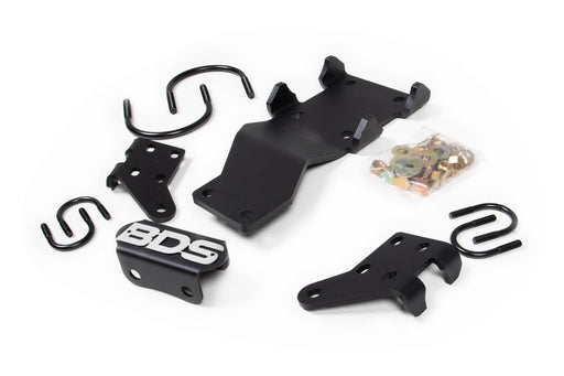 Dual Steering Stabilizer Mounting Kit | Fits 2.5-9 Inch Lift| Ford F250/F350 Super Duty (05-27) 4WD