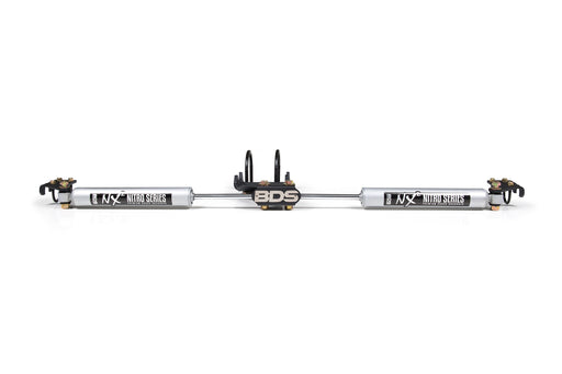Dual Steering Stabilizer Kit w/ NX2 Shocks | Fits 2.5-9 Inch Lift | Ford F250/F350 Super Duty (05-27) 4WD