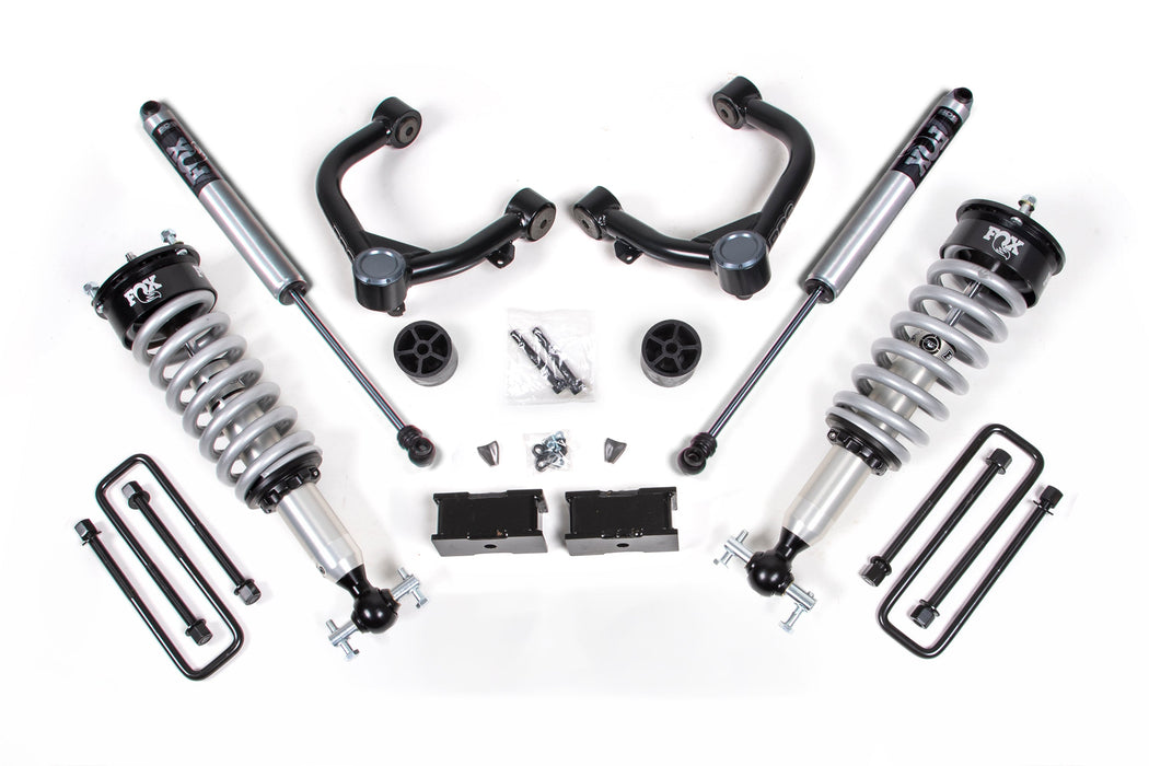 3.5 Inch Lift Kit | FOX Coil-over | Chevy Silverado or GMC Sierra 1500 (19-24) 4WD