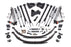 4 Inch Lift Kit w/ 4-Link | FOX 2.5 Performance Elite Coil-Over Conversion | Ford F250/F350 Super Duty (17-19) 4WD | Diesel