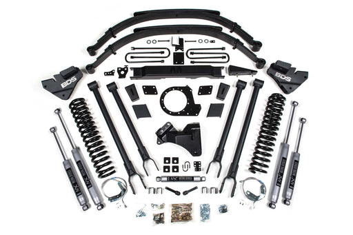 9 Inch (Gas) | 8 Inch (Diesel) Lift Kit w/ 4-Link | Ford F250/F350 Super Duty (20-22) 4WD