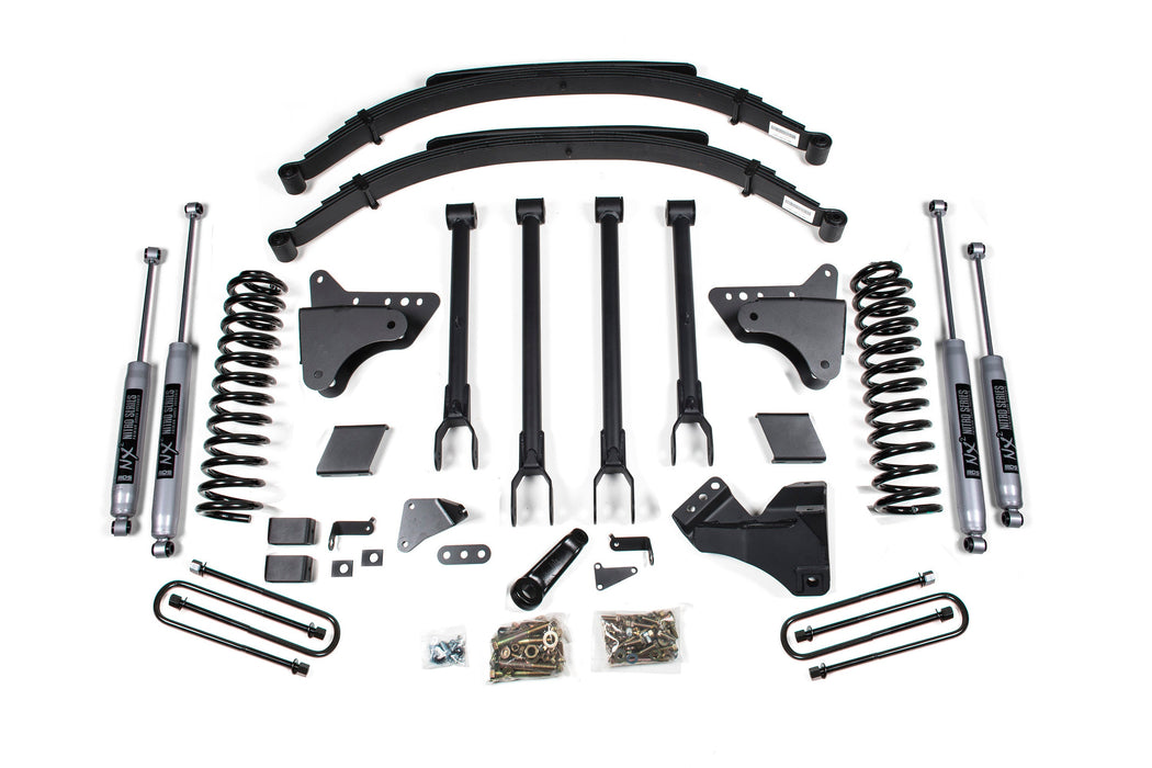 6 Inch Lift Kit w/ 4-Link | Ford F250/F350 Super Duty (11-16) 4WD | Gas