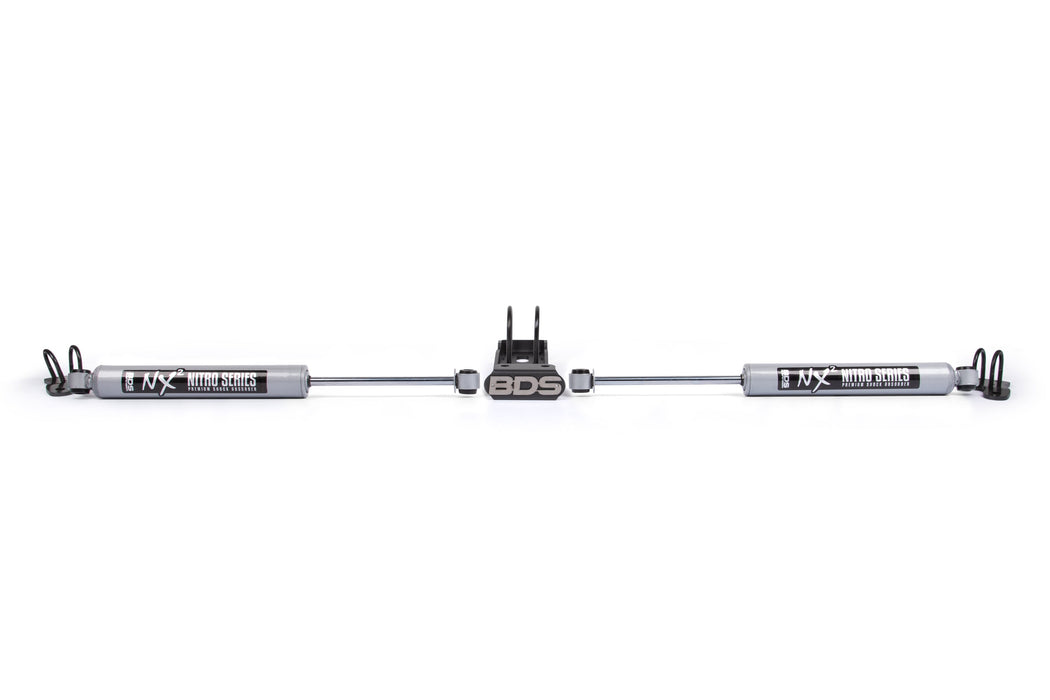 Dual Steering Stabilizer Kit W/ NX2 Shocks | Jeep Wrangler JL (18-27) and Gladiator JT (20-26)