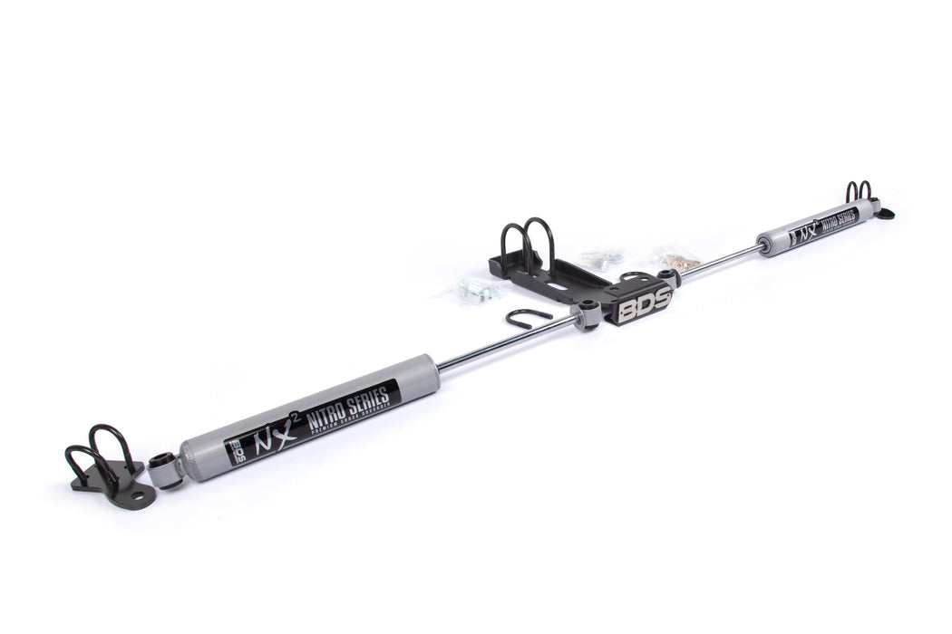 Dual Steering Stabilizer Kit W/ NX2 Shocks | Jeep Wrangler JL (18-27) and Gladiator JT (20-26)