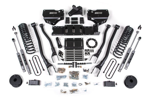 4 Inch Lift Kit w/ 4-Link | Ram 3500 w/ Rear Air Ride (19-24) 4WD | Gas