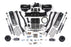 4 Inch Lift Kit w/ 4-Link | Ram 3500 w/ Rear Air Ride (19-24) 4WD | Diesel