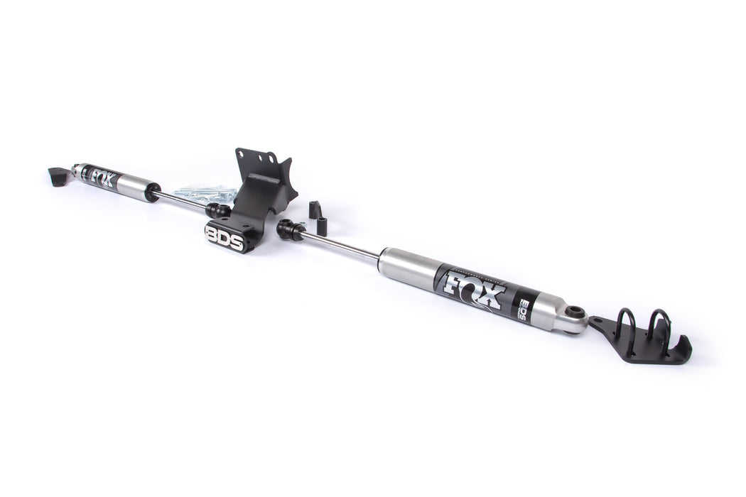 Dual Steering Stabilizer Kit w/ FOX 2.0 Performance Shocks | T-Style Steering | Ram 2500 (19-27) and 3500 (19-27) 4WD