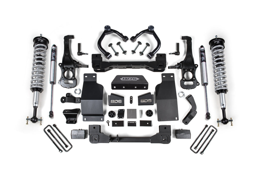 6 Inch Lift Kit | FOX Coil-Over | Chevy Silverado or GMC Sierra 1500 (19-26) 4WD | Diesel