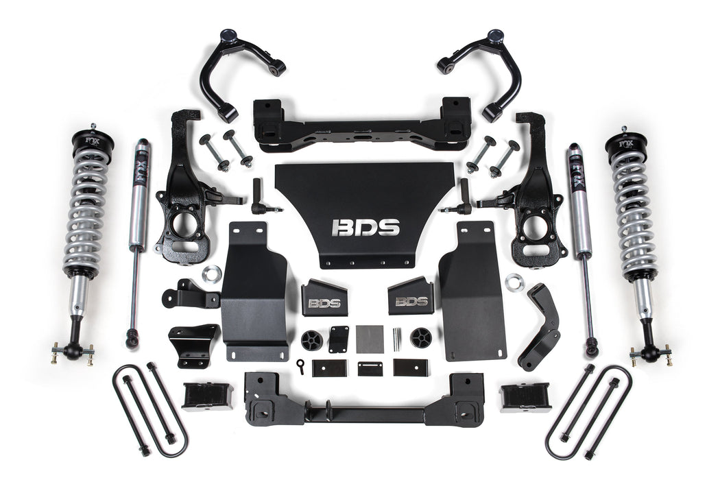 4 Inch Lift Kit | FOX Coil-Over | Chevy Silverado or GMC Sierra 1500 (25-26) 4WD | Diesel