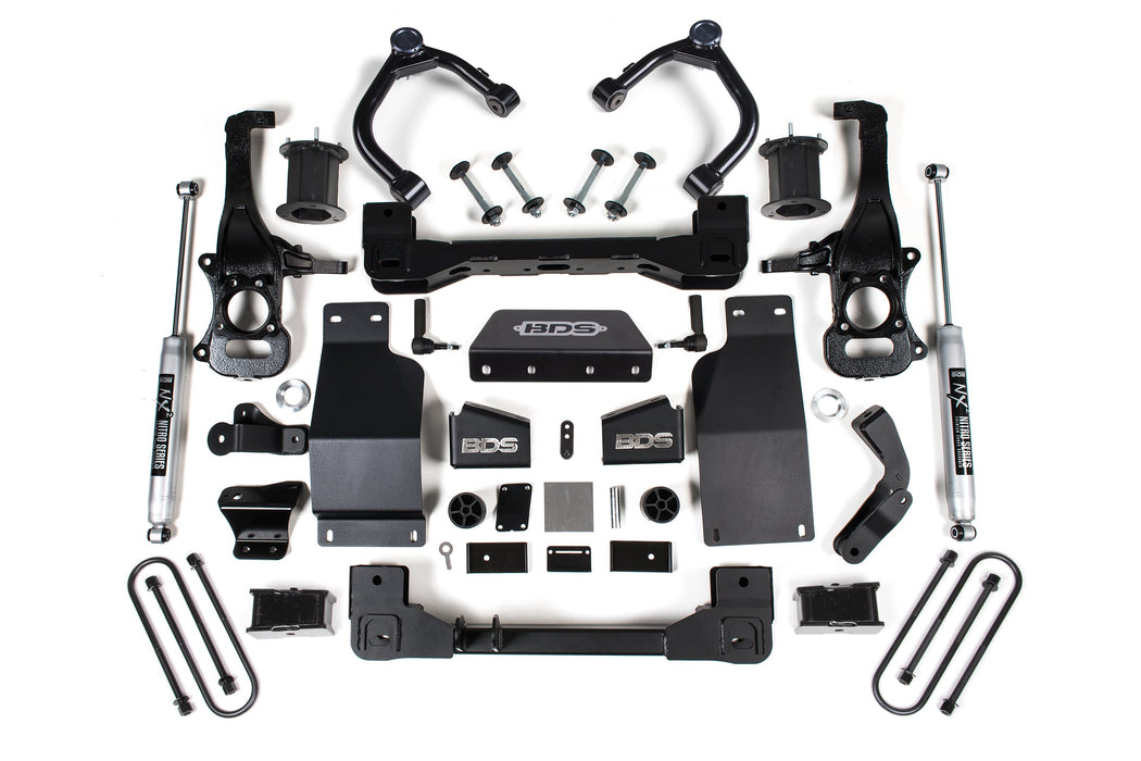 4 Inch Lift Kit | Chevy Silverado or GMC Sierra 1500 (25-26) 4WD | Diesel