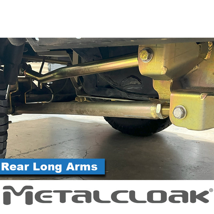Jeep JT Gladiator Mojave 4.5" 4-Link, Bolt-On Long Arm Suspension & Lift Kit - Rear Control Arm Selection: Rear Bolt On Long Arms