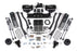 5.5 Inch Lift Kit w/ 4-Link | Ram 3500 w/ Rear Air Ride (19-24) 4WD | Gas
