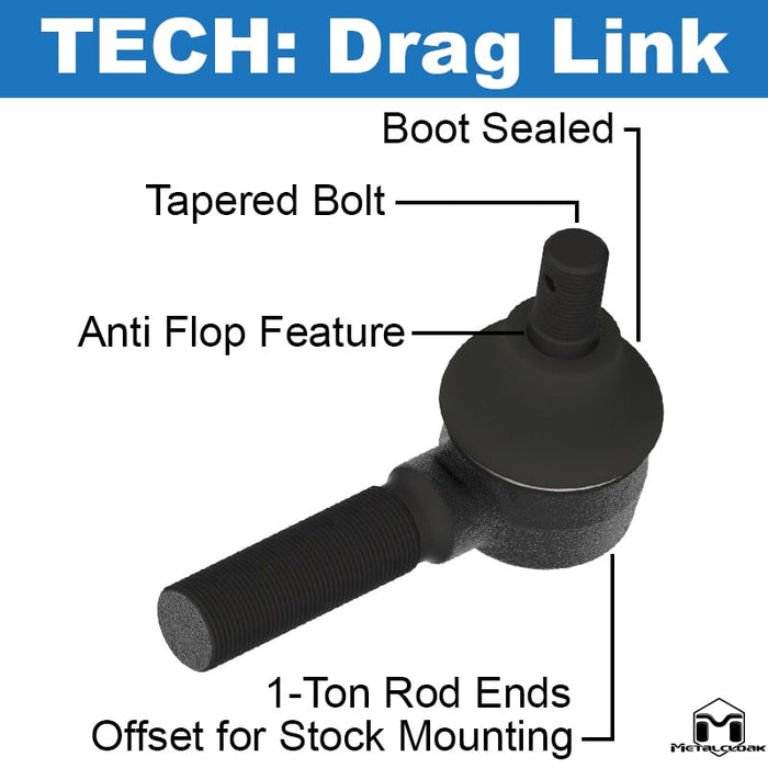 Jeep JK Wrangler 4.5" 4-Link, Bolt-On Long Arm Suspension & Lift Kit - 4 Door Unlimited