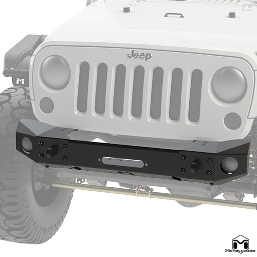 JK Wrangler Frame-Built Front Bumper #1500 – 49" Light Caps