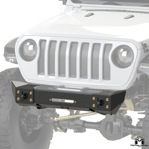 JL Wrangler / JT Gladiator Frame-Built Front Bumper #2200 – 46" Crawler Caps
