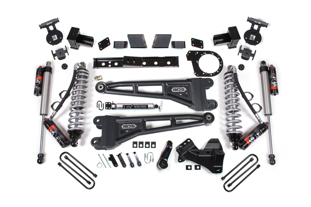 7 Inch Lift Kit w/ Radius Arm | FOX 2.5 Coilover Conversion - Performance Elite | Ford F350 Super Duty DRW (23-27) 4WD | Diesel