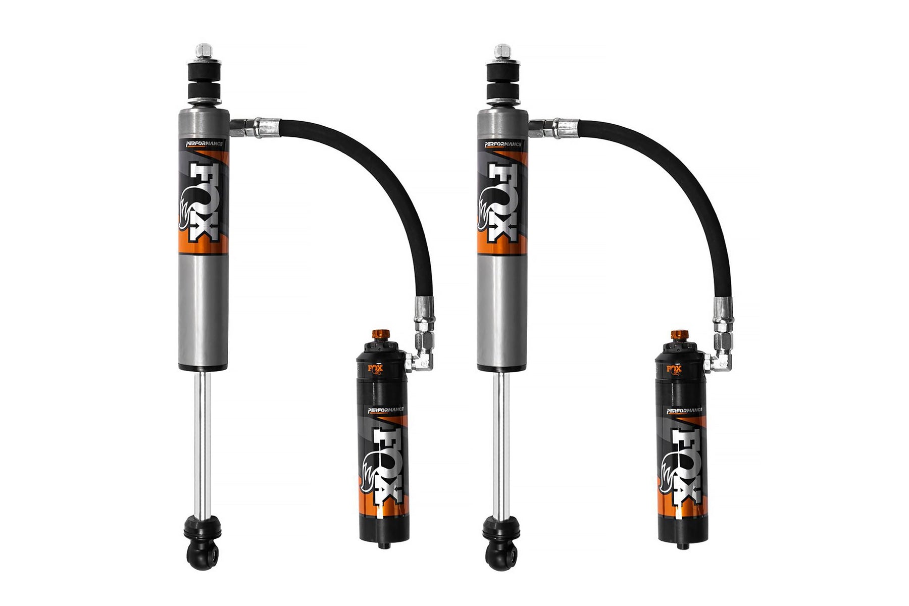 FOX 2.5 Front Shocks w/ DSC Reservoir | 2-3.5 Inch Lift | Performance Elite Series | Ram 2500 (14-27) and 3500 (13-27) 4WD