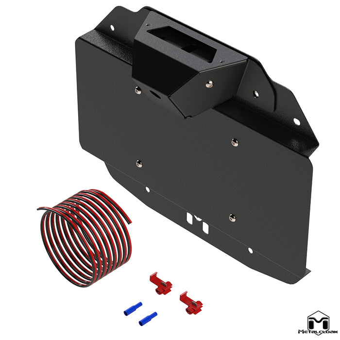 JL Wrangler Spare Tire Delete Kit with Camera Mount