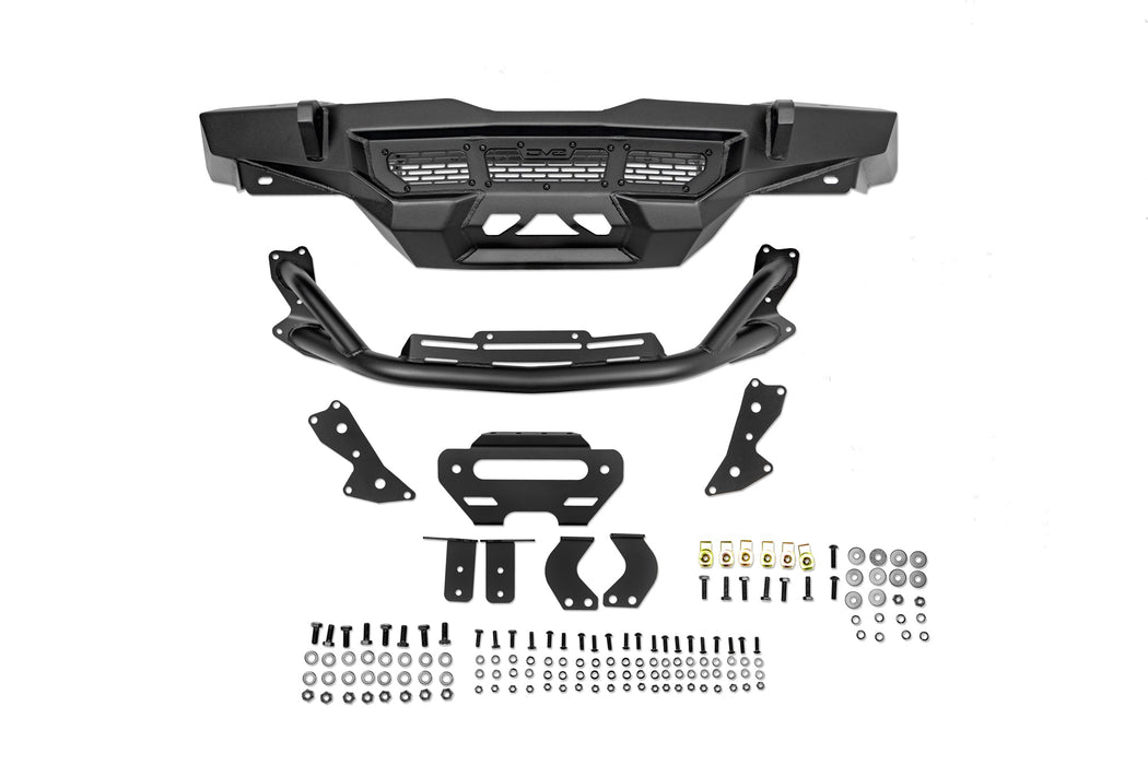 DV8 2018-2026 Wrangler JL & Gladiator JT – Spec Series Front Bumper – FBJL-09