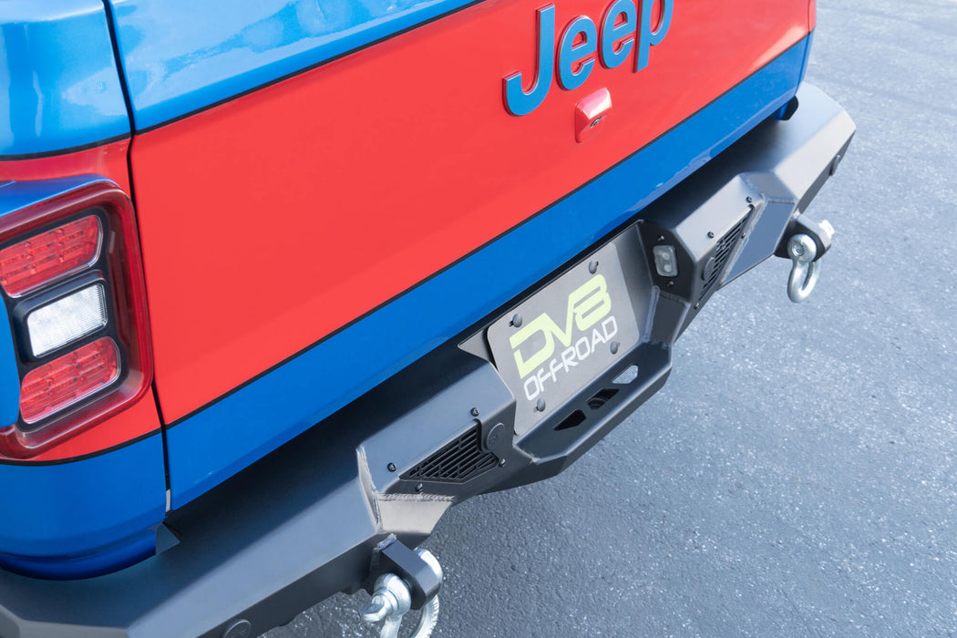 DV8 2020-2026 Jeep Gladiator JT Spec Series Rear Bumper – RBGL-09