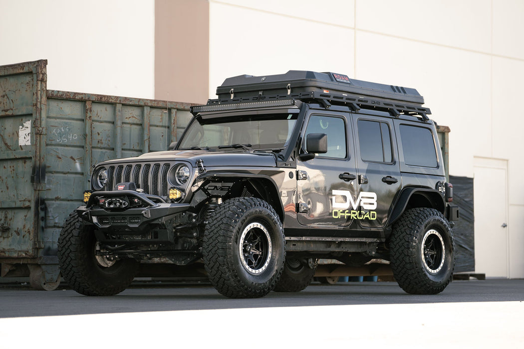 DV8 2018-2026 Wrangler JL & Gladiator JT – Spec Series Front Bumper – FBJL-09